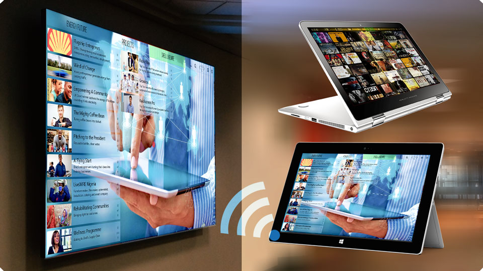 Mediaboard Touch HD - For PCs, Laptops, Wall screens, Smartboards