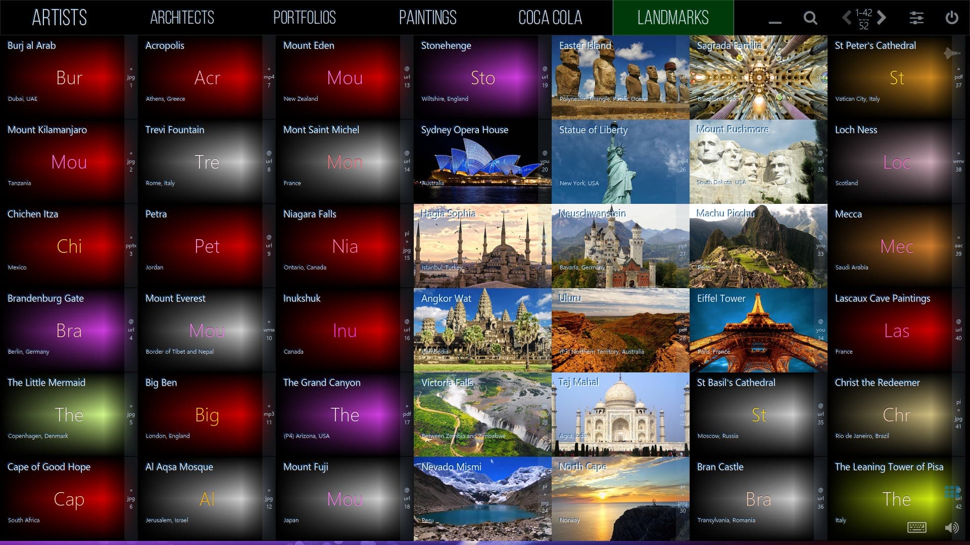 Mediaboard-Landmarks-Card-Effects-Video-Gallery
