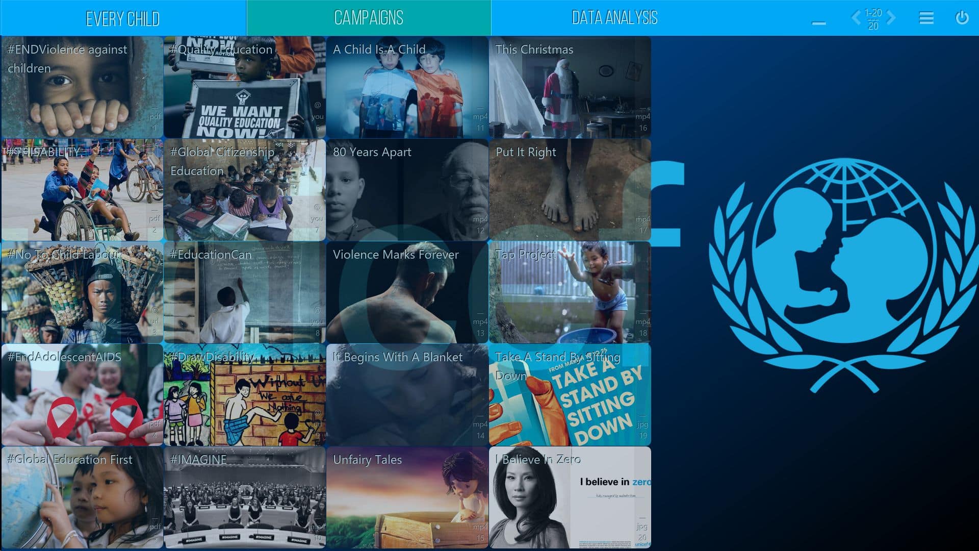 Mediaboard - Home EN UNICEF - Mediaboard - Home EN